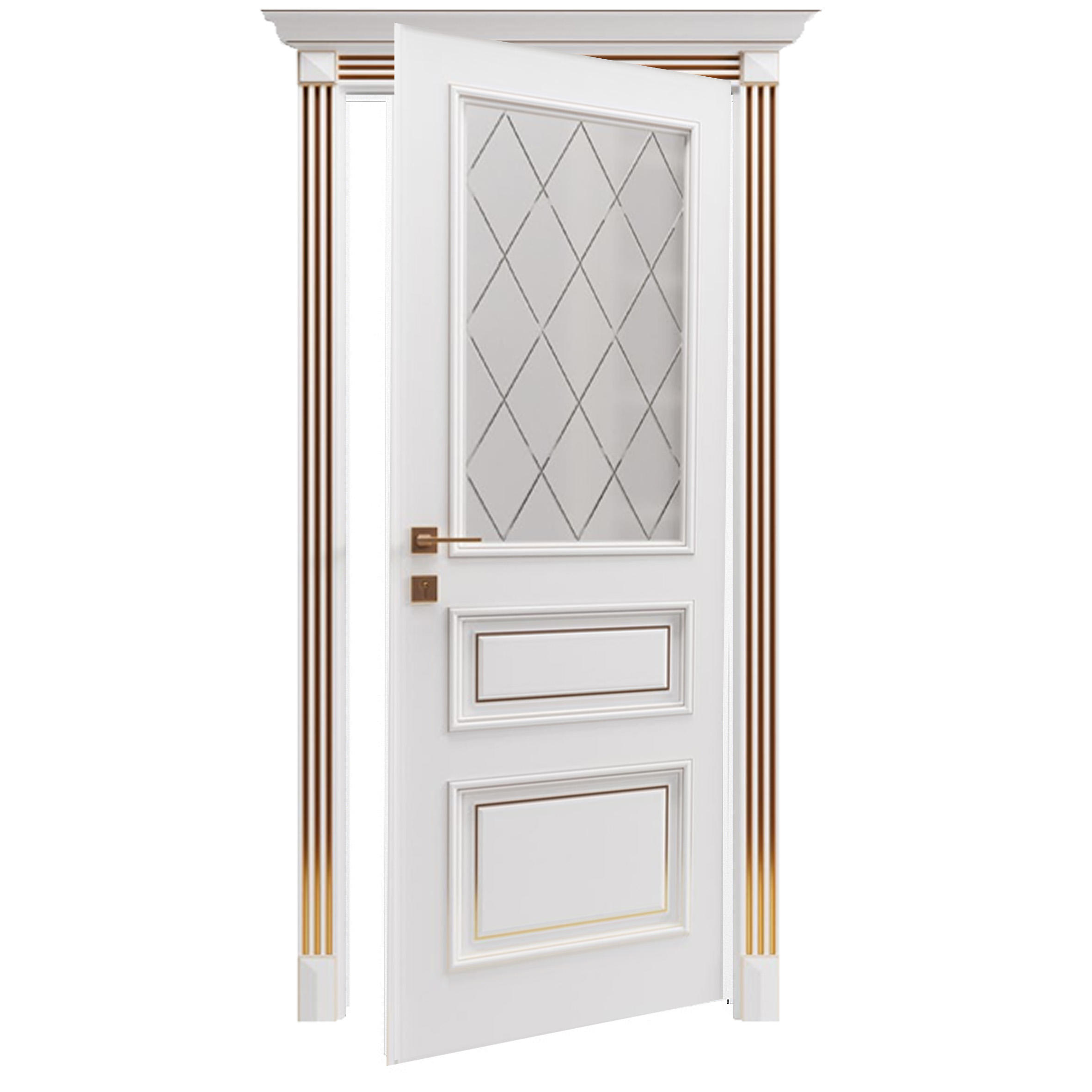 SIENA ROSSI сu patina aurie, argintie - Uși Chișinău