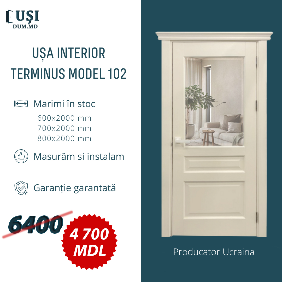Model 102 Reducere - Uși Chișinău